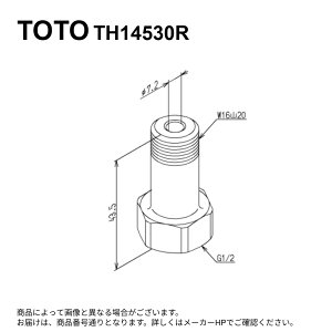 TOTO TH14530R : ソケット TLS21 用 逆止弁付ソケット ∴