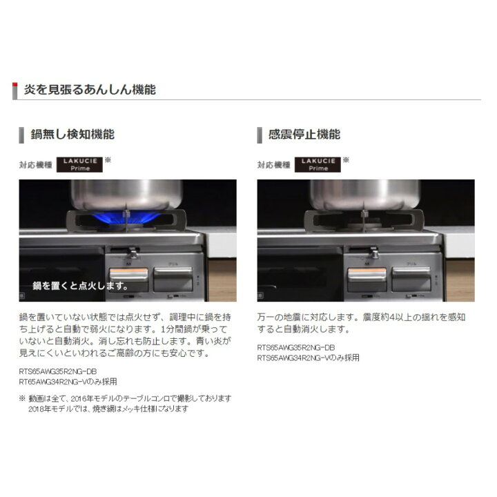 楽天市場】【】ﾘﾝﾅｲ RTS65AWG34R2NGA-VR-都市ｶﾞｽ (51-8316) : ﾃｰﾌﾞﾙｺﾝﾛ 