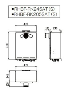 �����i�C RHBF-RK245AT(S) LPG (24��) (28-5215) : �n�C�u���b�h�ӂ닋���� ��