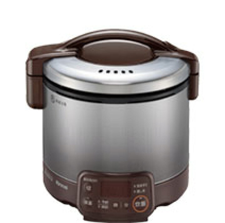 楽天市場】⊥・ﾘﾝﾅｲ RR-030VQT (DB) LPG (ﾌﾟﾛﾊﾟﾝｶﾞｽ) : ｶﾞｽ炊飯器 こが 