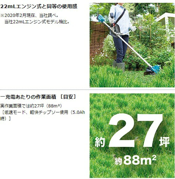楽天市場】ﾏｷﾀ MUR190SDSF(JPA) : (M品) 充電式草刈機∴makita : たね葉