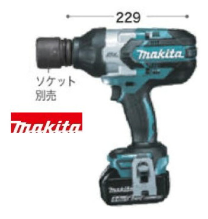 楽天市場】ﾏｷﾀ TW1001DRGX(JPA) : (製品) 充電式ｲﾝﾊﾟｸﾄﾚﾝﾁ∴makita 