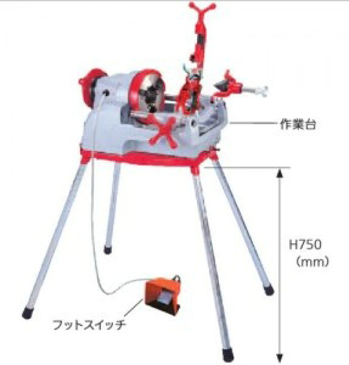 楽天市場】ﾚｯｷｽ工業 REX 17029D S40A N40A用 : ﾊﾟｲﾌﾟﾏｼﾝ用 作業台 S40A 