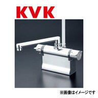 KVK《KF3011TR2》 : デッキ形サーモスタット式シャワー (ピッチ可変タイプ) ∴ケーブイケー
