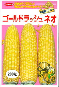 スイートコーン 種 『ゴールドラッシュネオ』 サカタのタネ