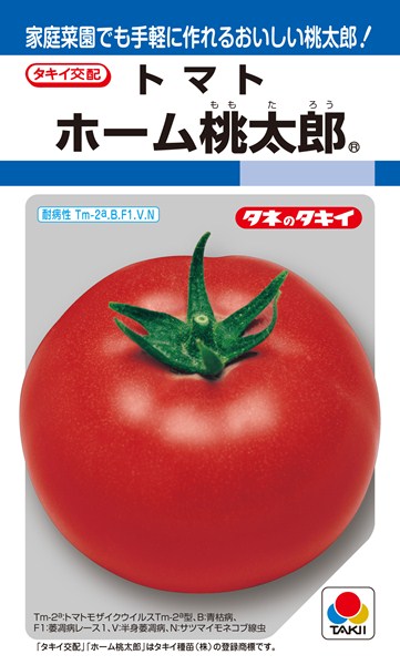 トマト 種 『ホーム桃太郎』 ATM099 タキイ種苗/45粒(DF) | 種兵ネットショッピング