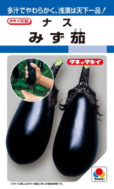 水ナス 種 『みず茄』 ANA016 タキイ種苗/2000粒