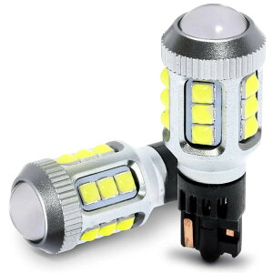 �g���b�N��Y��p�B �|������ T16 LED �o�b�N�����v ���� ���ɐ� ��� 24v 12v �z���C�g 2�Z�b�g