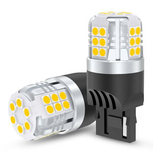 S25 �_�u���� �z���C�g BAY15D P21/5W LED�o���u �ėp �����P�x 30�A3030SMD �e�[�����C�g/�u���[�L���C�g DC12V�ԗp �Ԍ��Ή� 6000-6500K (2�Z�b�g)