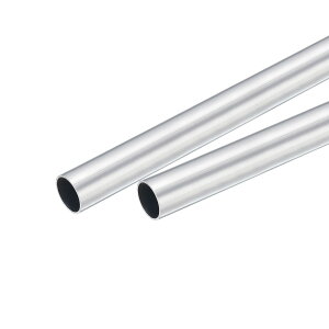 T6063�A���~�j�E���ۊ� 18 mm�O�a 16 mm���a 250 mm���� �p�C�v�`���[�u 2��