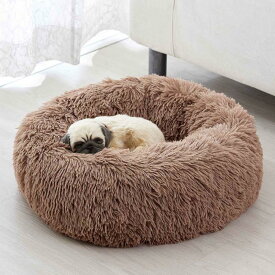 ペットベット ふわふわベッド ペット用 ベージュ （ ペット用ベッド 犬用品 猫用品 ベッド ペット ふわふわペットハウス 洗える ペット用品 ペットベッド ）
