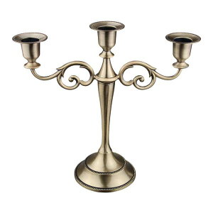 装飾ブロンズ用ヨーロッパ3腕燭台キャンドルホルダー