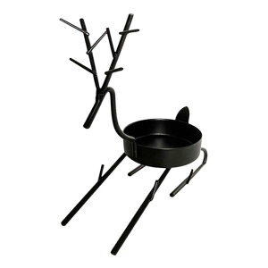 キャンドルホルダーセンターピースティーライト燭台ホルダー鹿キャンドルホルダー装飾キャンドルスタンドパーティーダイニングテーブル装飾用