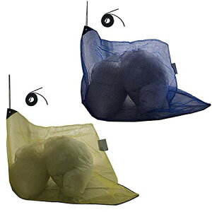 �J���X �悯 ���� �l�b�g �O�p�^ 45L �S�~�� ��1�`2�p ��4mm�ׂ̍����Ԗ� �S�~�܂̏ォ�炩�Ԃ��邾�� �l�b�g���͂ɂ����胍�[�v�� ������t���ł���q���t���ŕ֗� (�u���[)