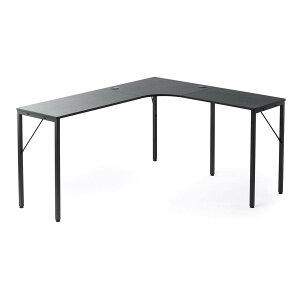 T_CNg LfXN 140cm+80cm s40cm j^[A[tΉ P[u×2t Q[~OfXN ubN
