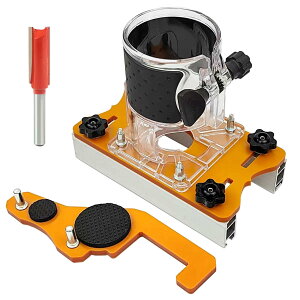 1�̃X���b�g�t���x�[�X��65mm�g���~���O�}�V���̖؍ރ~�����O�x�[�X�p�̌Œ�u���P�b�g�̖؍ރg���}�[���[�^�[�c�[��2