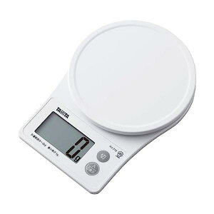 タニタホワイト クッキングスケール キッチン はかり 料理 デジタル