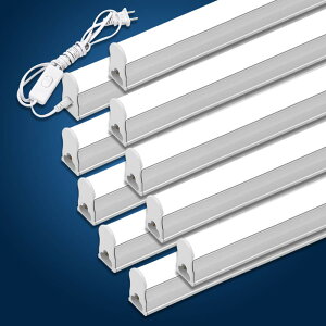 LED蛍光灯 40W形 T5 器具一体型LED蛍光灯 18W 昼白色 120cm バーライト スイッチ付き