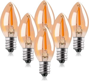 LEDd e12 5WAd 1W 50lm ~jd 2200K FLh^d _[N~jNvgd \ ɍœK d iCgCg N[Ɩ uE 25