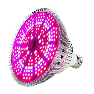 育苗ライト 植物育成ライト LED 育成LED 5000LM 赤青系 青色 赤色電球 150W相当 植物育成用ランプ 成長促進 植物ライト 200個LEDチップ E26口金 植物育成用 水耕栽培ライト 室内用 観葉植物 省エネ