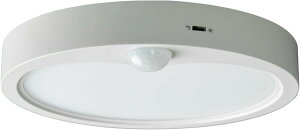 センサーライト 4畳 6畳 室内 階段ライト 明暗センサー 省エネ 自動点灯/消灯 補助灯玄関/廊下/トイレ/部屋などに対応 防犯/防災ライト 薄型 3.4cm 工事不要 メーカー5年保証 4-6畳 2160lm 昼白色 4