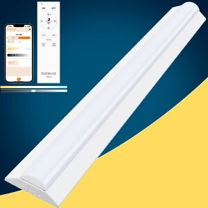40w型 2灯相当 天井照明 led蛍光灯 調光調色 逆富士40型 50w 1250mm 10000lm ledベースライト リモコン付き 器具一体型led蛍光灯 タイマー付き 常夜灯