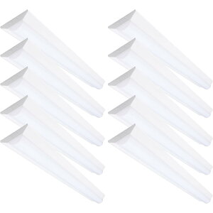 LEDベースライト 40W形 器具一体型 LED蛍光灯 2灯相当 昼白色5000K 5200lm 32.5W 天井直付型 直管蛍光灯 薄型 高輝度 防震 防虫