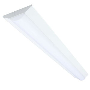 LEDベースライト 40W形 器具一体型 LED蛍光灯 2灯相当 昼白色5000K 5200lm 32.5W 天井直付型 直管蛍光灯 薄型 高輝度 防震 防虫