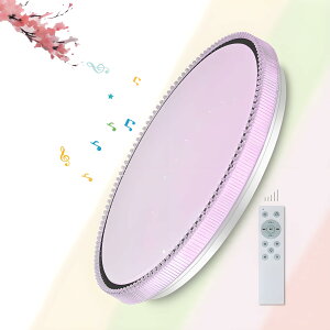 シーリングライト 8畳 、リモコン付き、 シーリングライト スピーカー 搭載 調光調色、4700lm、50W、取付簡単、天井照明 内玄関 廊下灯 寝室 バスルーム 子供部屋照明