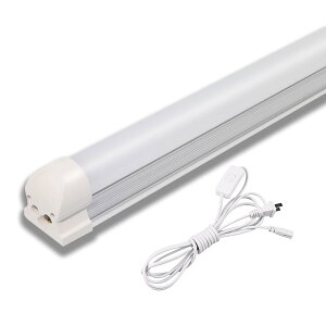 LEDu ̌^v 20W^ XCb`t tȒP zsv LEDǌu T8 uvZbg d10W Px 1100LM 邢 ȃGl ᔭM y 5500K F Lb` a@ K[W q