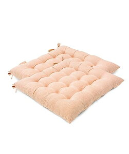 �N�b�V���� ���z�c �֎q �R�t�� ����6cm ���K���ɂ��Ȃ�Ȃ� �̈����U �ӂ��ӂ� �_�C�j���O�`�F�A�N�b�V���� ����S�n���� ������� �V�[�g�N�b�V���� 2���Z�b�g ���z�c ��100% �I�[���V�[�Y