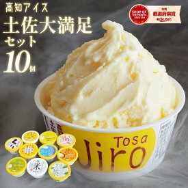 【Made in 土佐 大満足10個セット】お中元 アイス 高知アイス 御歳暮 食品 ギフト ギフトセット プレゼント シャーベット クリスマス 母の日 父の日