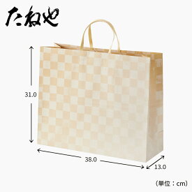 【公式 たねや】 手提袋 L
