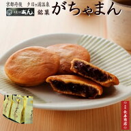 京都丹後 御菓子司あん★がちゃまん 5個入【個包装】もちもち生地に甘さ控えめの国産大豆粒あんを包みま…