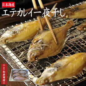 ★日本海産 エテカレイの一夜干し【5枚】冷凍＜1枚110g以上＞夕日ヶ浦旅館御用達【エテカレイ】【丹後　干物セット】【えてかれい】【クール冷凍】【カレイ 一夜干し】【かれい 】【干物　新鮮】【干物セット 送料無料】【干物 通販】【父の日 ギフト】【御中元 ギフト】