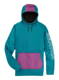 Men's Burton Crown Solution Dye Pullover Hoodie 2020SS Deep Lake Teal