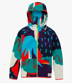 Kids' 子供用 Burton Spark Full-Zip Hooded Fleece 21FW Graphic Mix