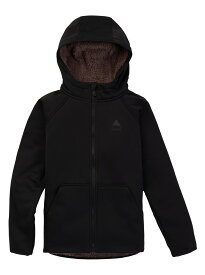 Kids's 子供用 Burton Crown Weatherproof Full-Zip sherpa Fleece True Black 21FW