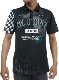 OAKLEY(オークリー)2023SS ゴルフシャツ OAKLEY EMPHATIC MX SHIRT 2.0 BLACKOUT FOA405151