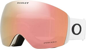 OAKLEY�y�I�[�N���[�z�S�[�O���@Flight Deck�@�yL �z�@MATTE WHITE�X�g���b�v�@PRIZM ROSE GOLD IRIDIUM �����Y�@OO7050-C2�X�m�[�{�[�h�@�X�L�[�@�t���C�g�f�b�LL