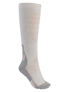 ウィメンズ Burton パフォーマンス+ミッドウェイト ソックス"Women's BURTON Performance+ Midweight Socks" /True Black/Stout White/