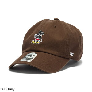 �f47(�t�H�[�e�B�[�Z�u��)47 CLEAN UP�i�N���[���i�b�v�jDisney �f�B�Y�j�[ �~�b�L�[�}�E�X �u���E��14865162 �L���b�v 47A CLP-DIS-MICK-STA1-CT-GW-BROWN �f�B�Y�j�[�L�����N�^�[�R���N�V����