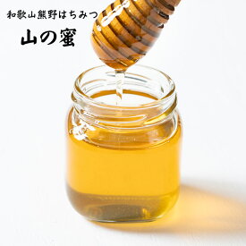 【送料無料・一部地域除く】和歌山熊野　国産純粋はちみつ〈山の蜜〉　600g