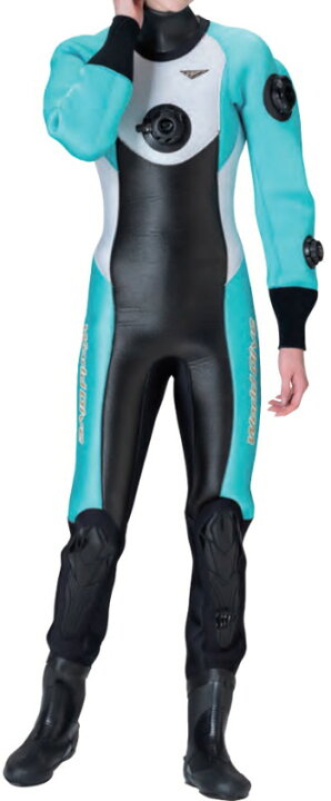 楽天市場】ワールドダイブ ドライスーツ LSR50 3.5mm [女性向けモデル  