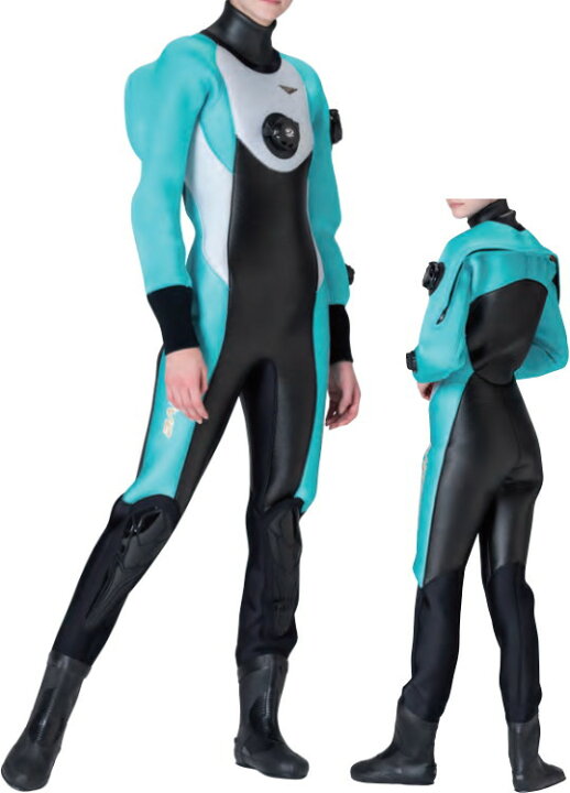 楽天市場】ワールドダイブ ドライスーツ LSR50 3.5mm [女性向けモデル  