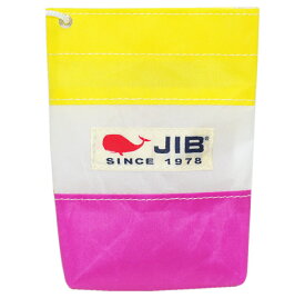 JIB バリットポシェットS　BPSピンク×イエローホワイトショルダーロープ付W12×H16×D2.5cm　BPS26