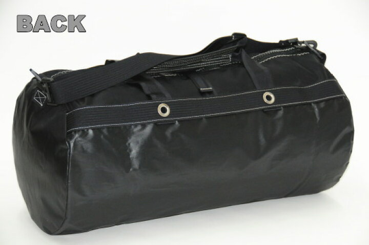 楽天市場】JIB ダッフルバッグMボーダー DMB ブラック 57×φ29cm 約37L 