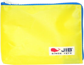 JIB マイクロクラッチラージM　MCM　イエロー×ブルーファスナー／白タグ　21×15×2.2cm　MCM38