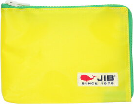 JIB マイクロクラッチラージM　MCM　イエロー×グリーンファスナー／白タグ　21×15×2.2cm　MCM38