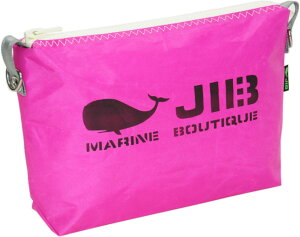 JIB �h�L�������g�|�[�`S�@�s���N×�z���C�g�t�@�X�i�[�^�O���[���@28.5×20.5×7cm�@PODS63